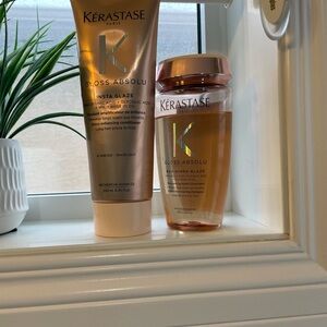 Kerastase Gloss Absolu Insta Glaze Set - Gold and Pink